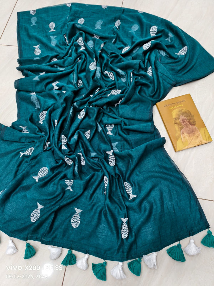 Sagarika Mul Cotton Saree