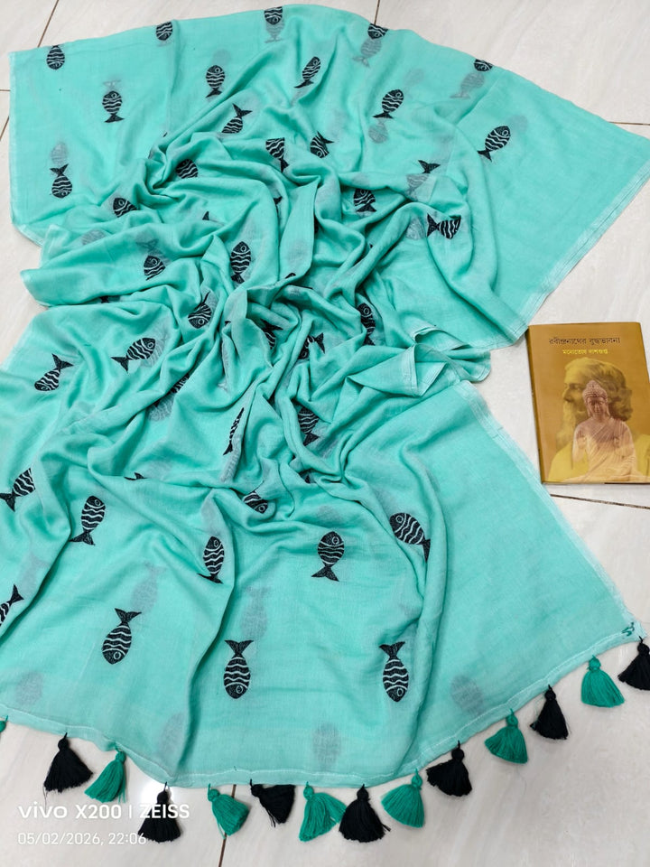 Sagarika Mul Cotton Saree