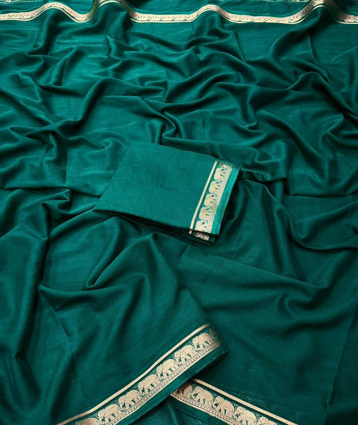 Kunjara in Style Crepe Silk Saree