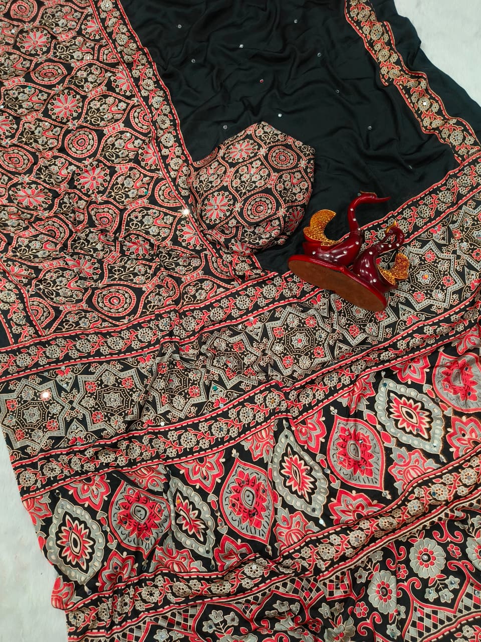 Styled in Tradition Crepe Silk Saree