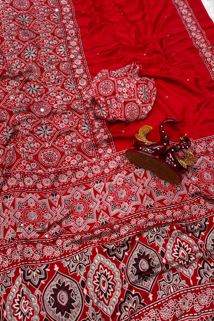 Styled in Tradition Crepe Silk Saree