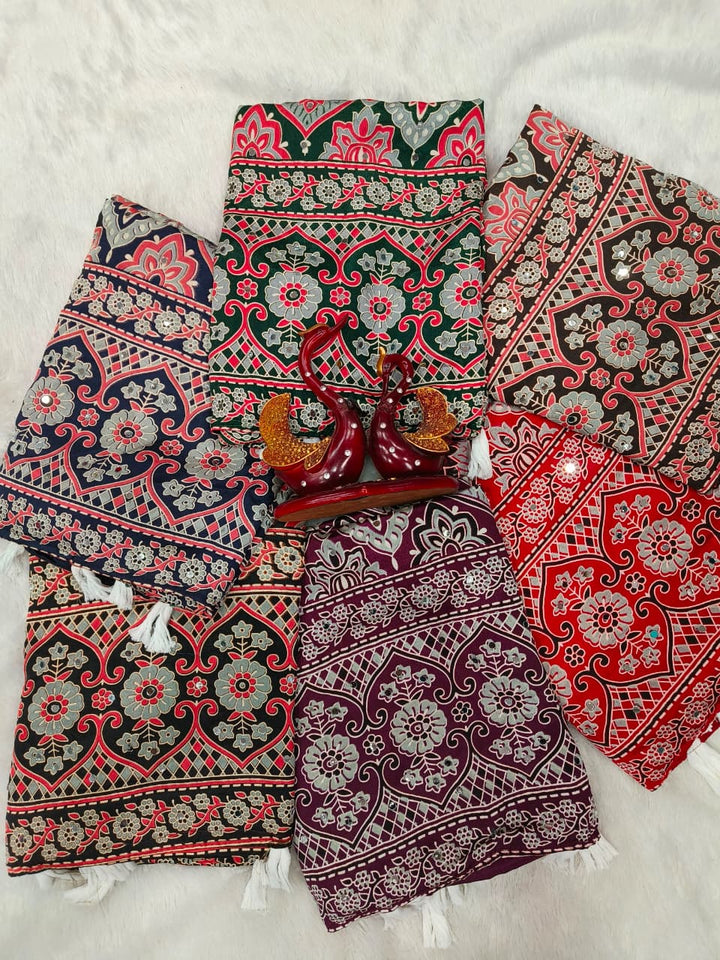 Styled in Tradition Crepe Silk Saree
