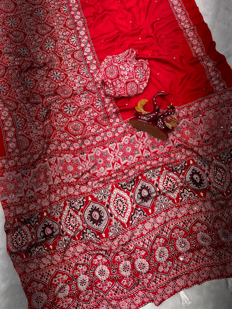 Styled in Tradition Crepe Silk Saree
