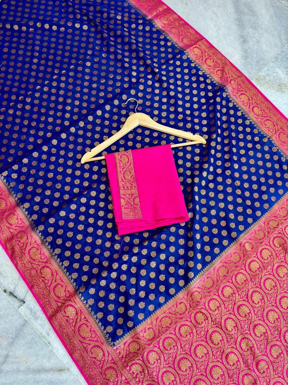 Swarnima Banarasi Semi Georgette Saree
