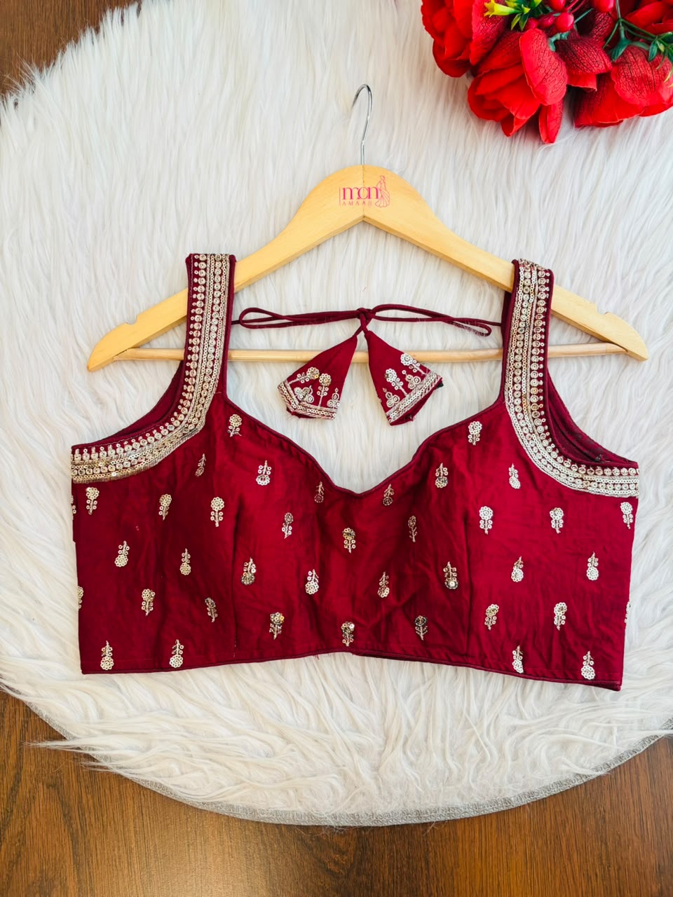 Classic Ruby Partywear Fancy Designer Blouse