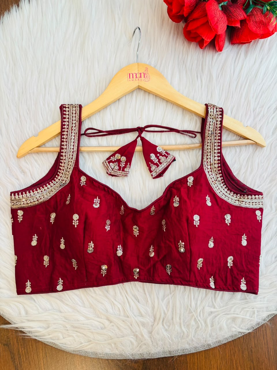 Classic Ruby Partywear Fancy Designer Blouse