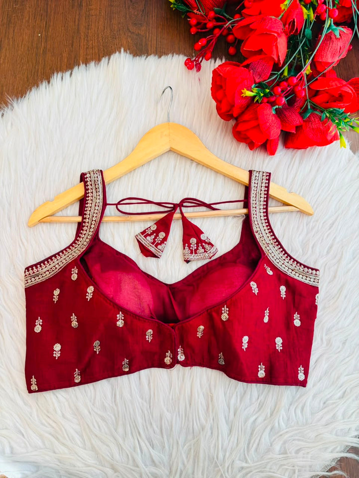 Classic Ruby Partywear Fancy Designer Blouse