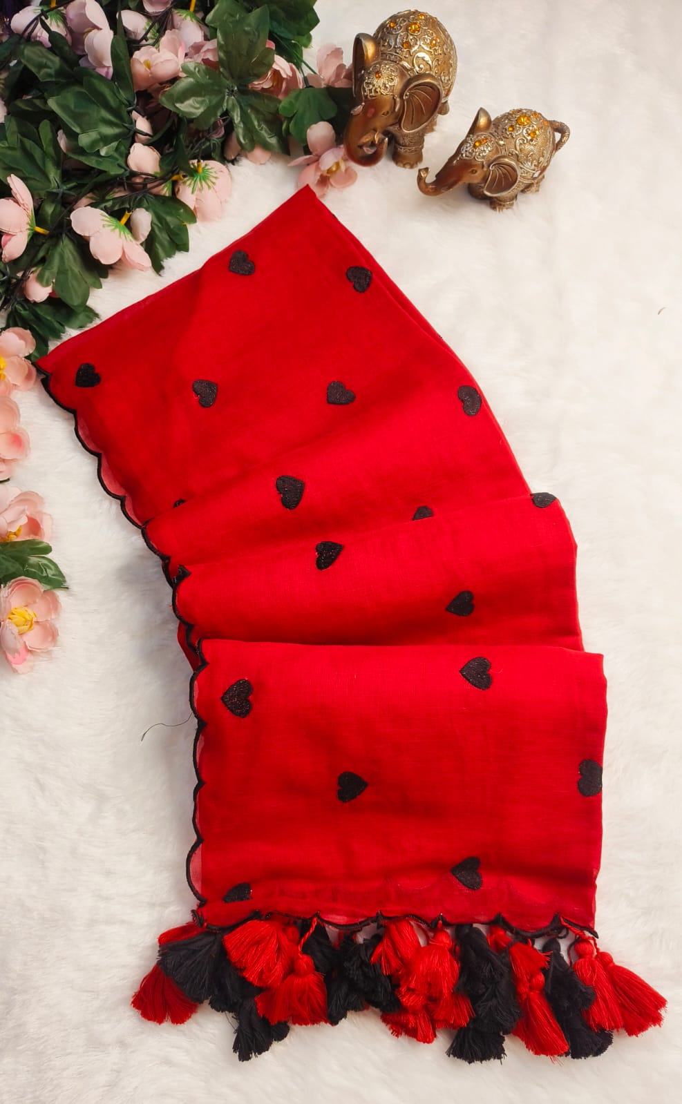 Sunkissed Love Mul Cotton Saree