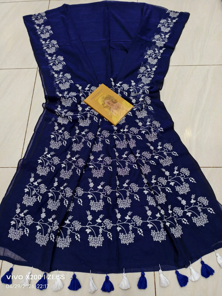 Bangarup (বঙ্গরূপ)– The Beauty of Bengal Embroidered Saree