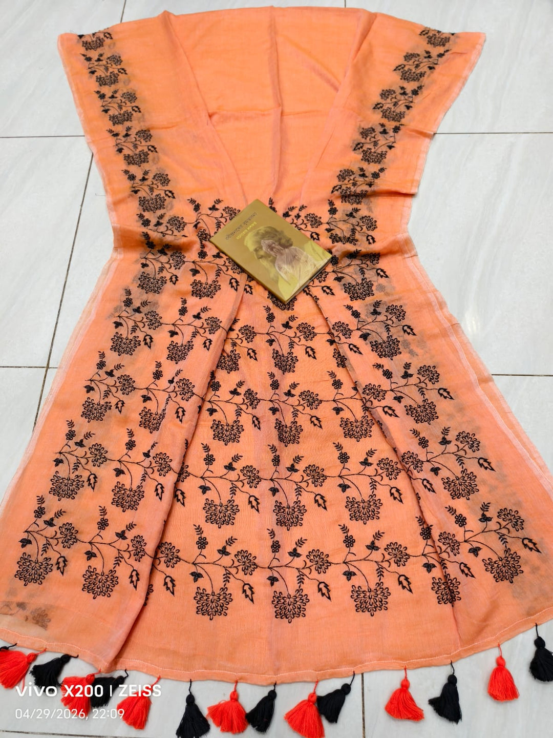 Bangarup (বঙ্গরূপ)– The Beauty of Bengal Embroidered Saree