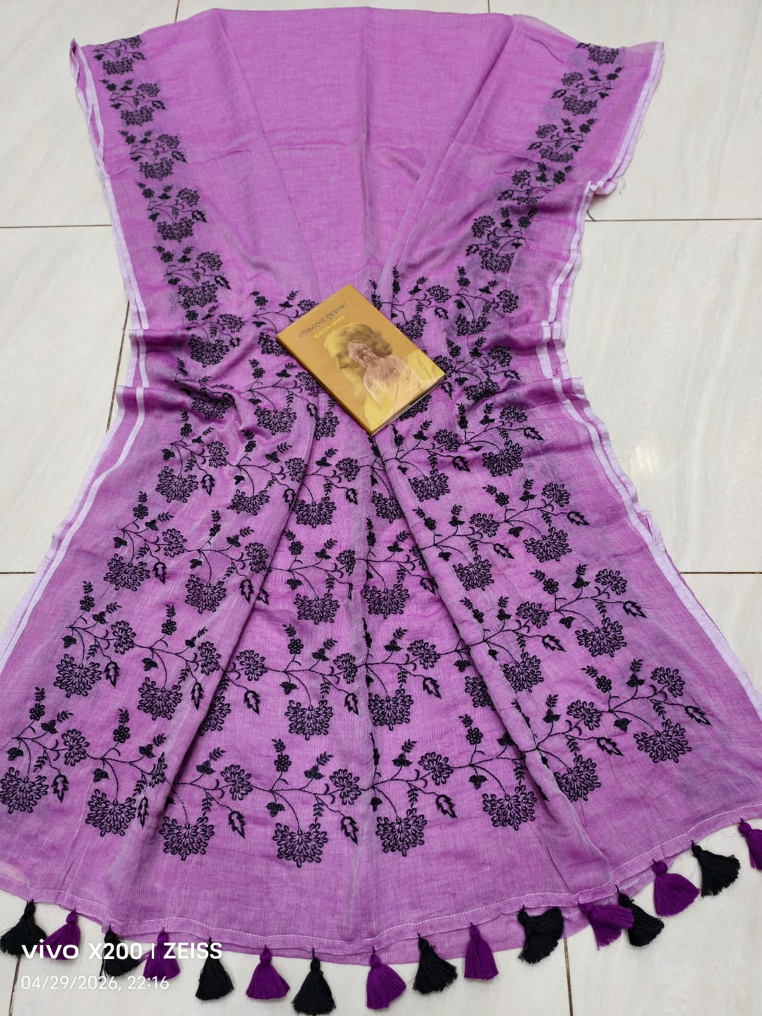 Bangarup (বঙ্গরূপ)– The Beauty of Bengal Embroidered Saree