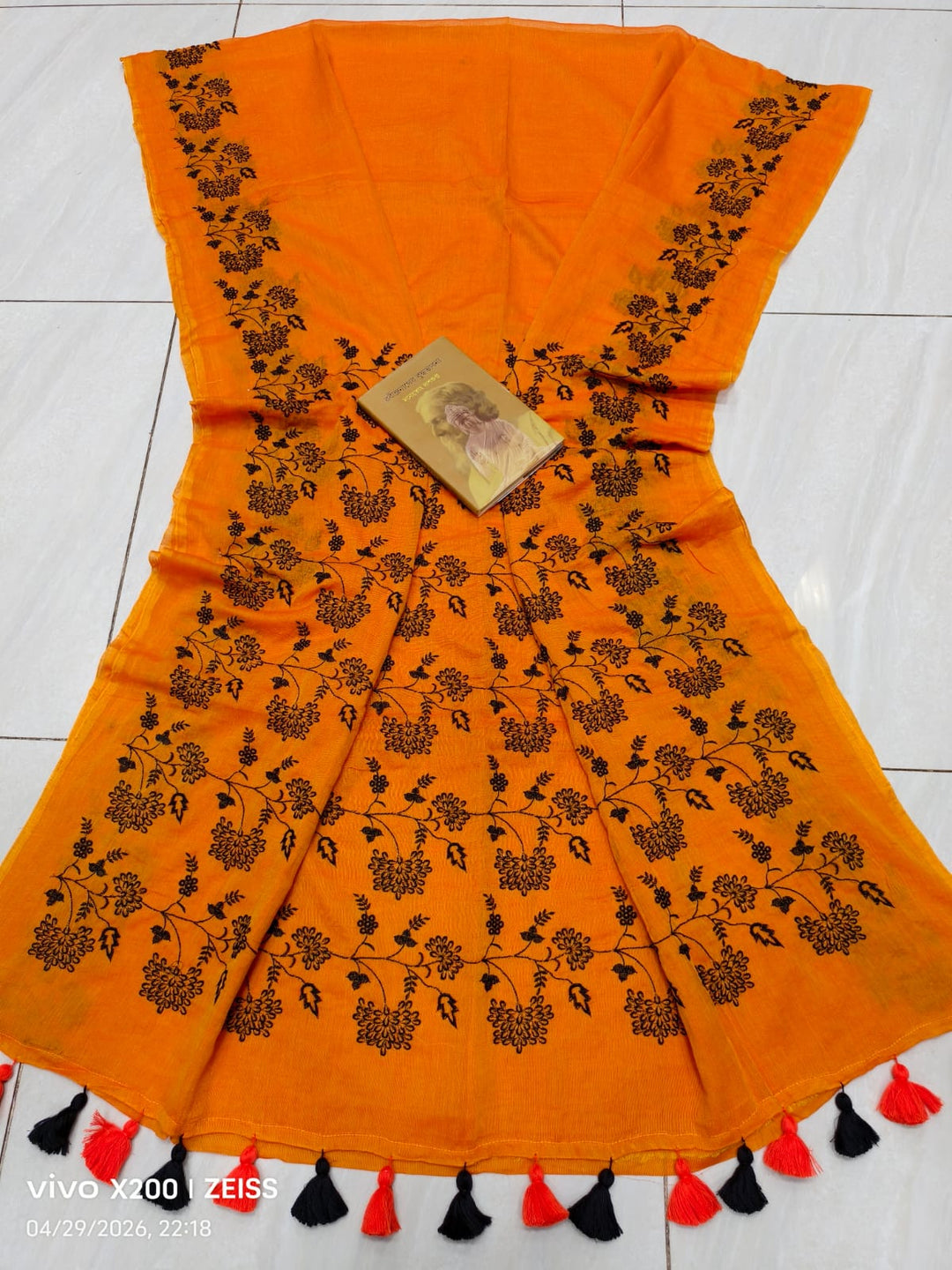 Bangarup (বঙ্গরূপ)– The Beauty of Bengal Embroidered Saree