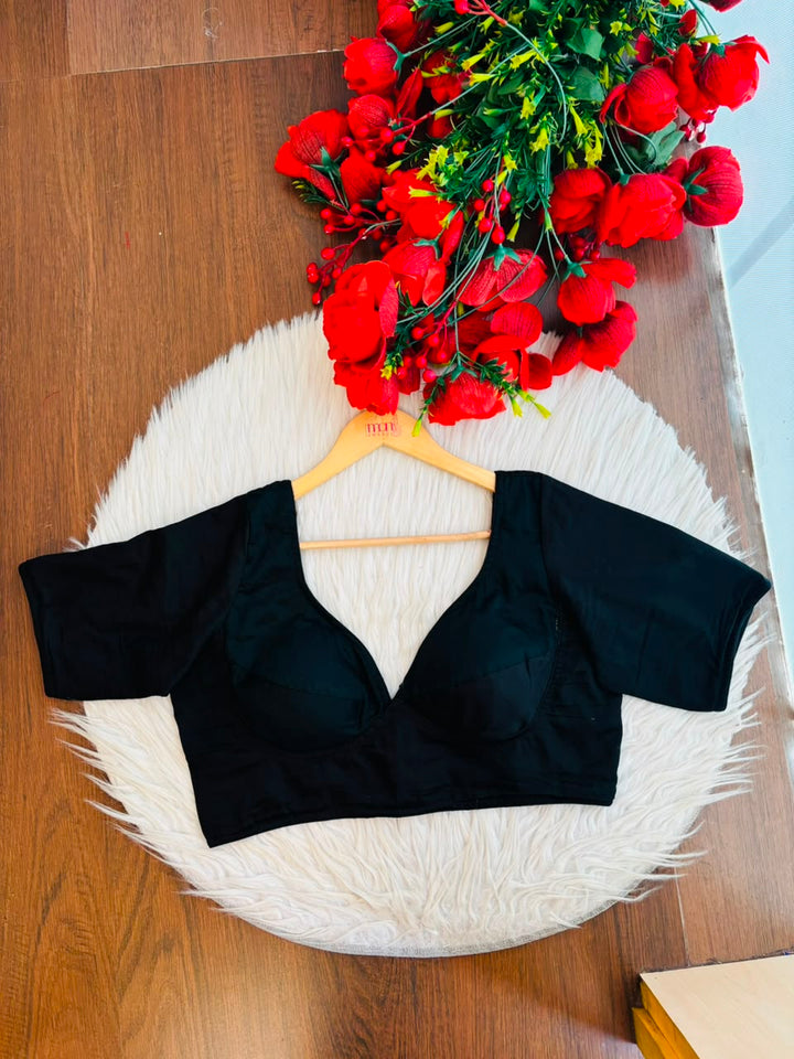 Smile Of Grace Fancy Designer Solid Color Blouse