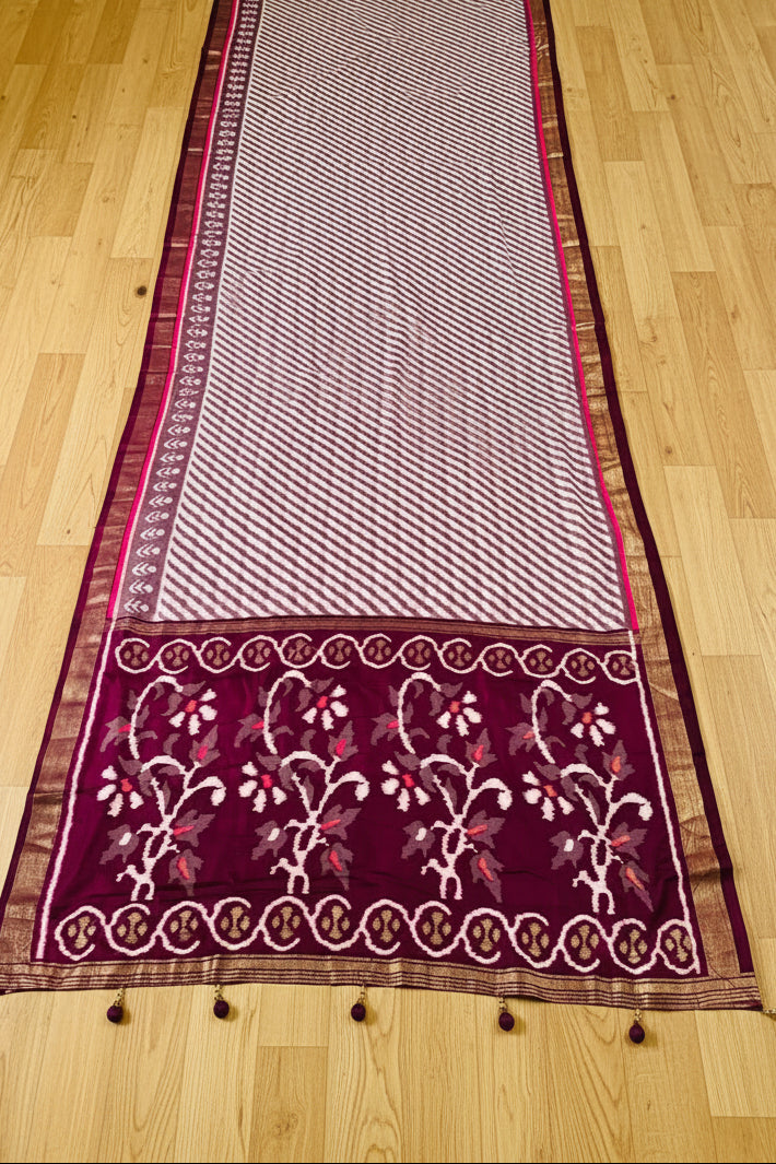 Flower of Soul Fancy Silk Saree