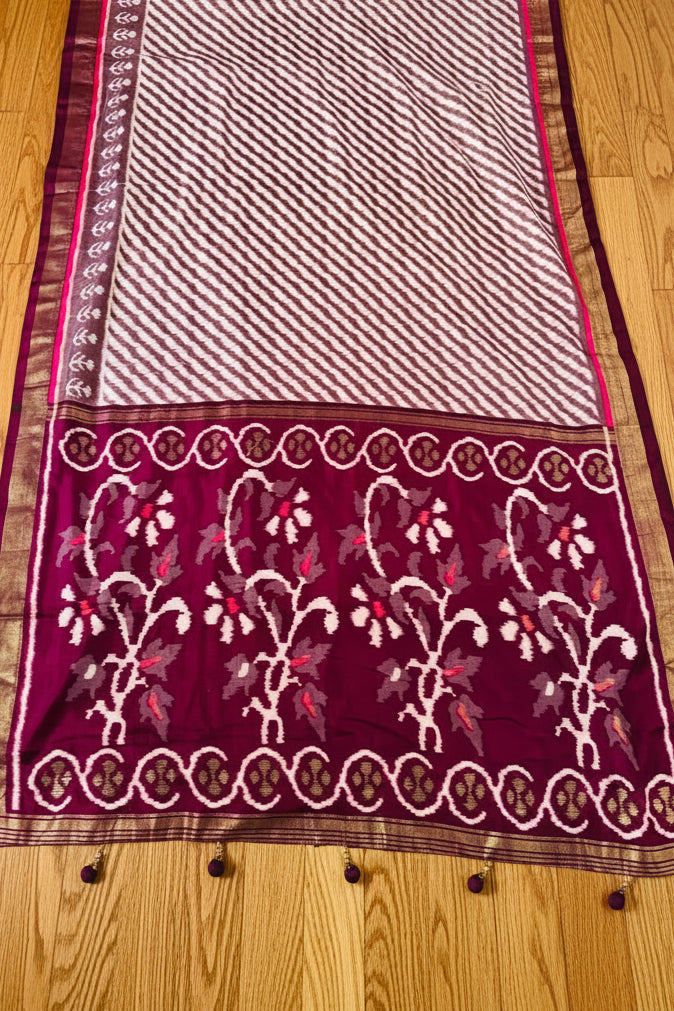 Flower of Soul Fancy Silk Saree