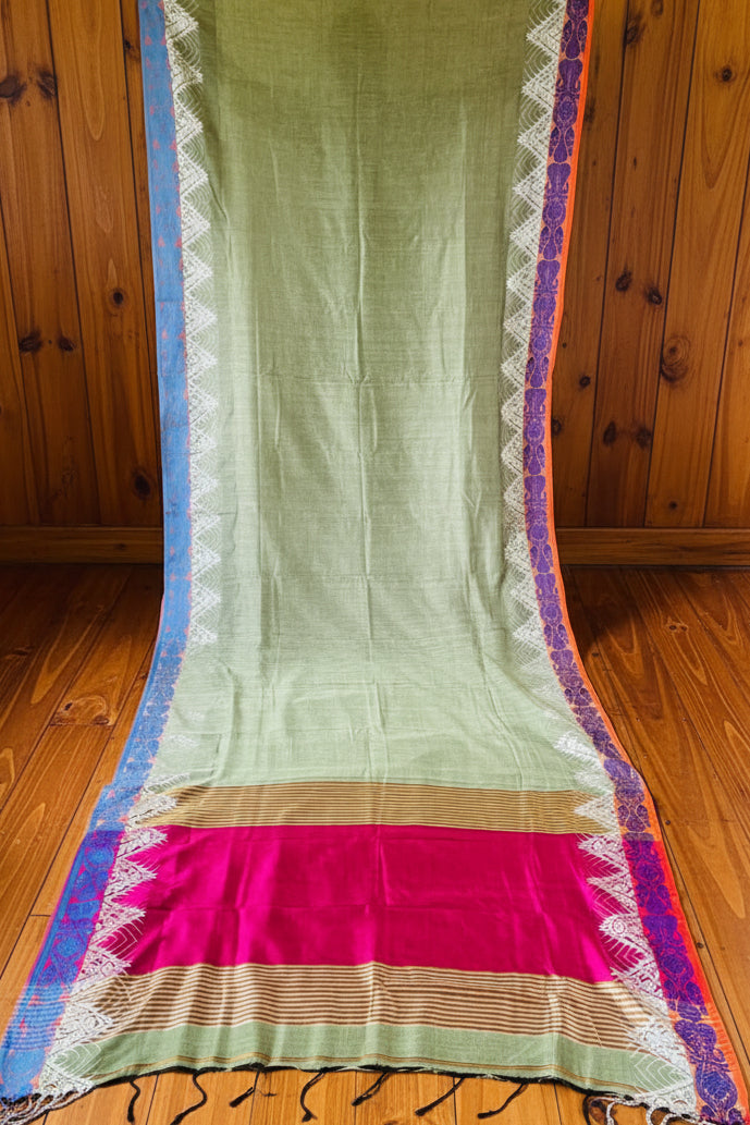 Mrinalika Khadi Cotton Saree