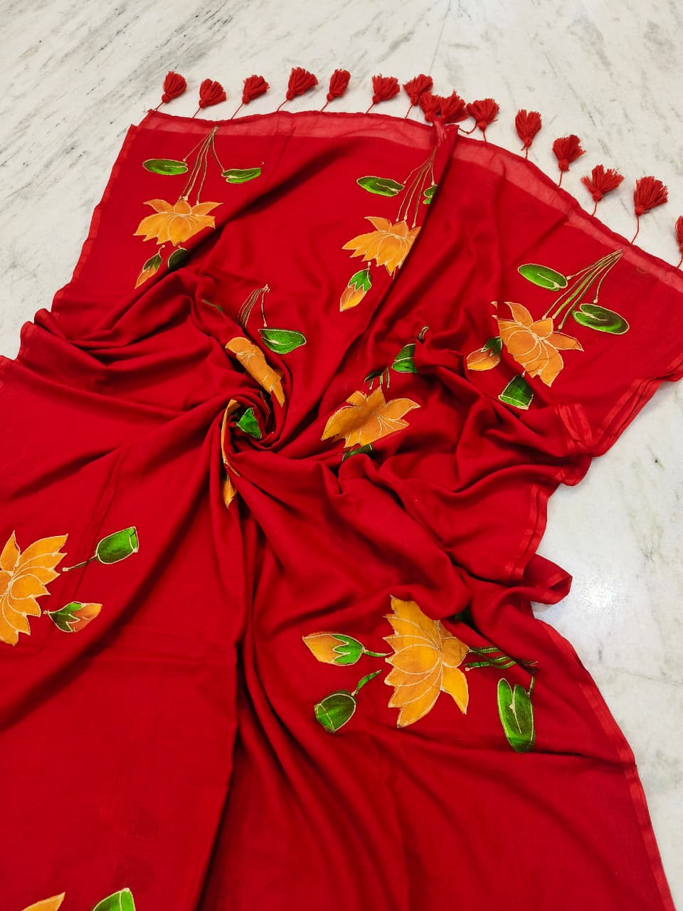 Podmosmita Mul Cotton Saree