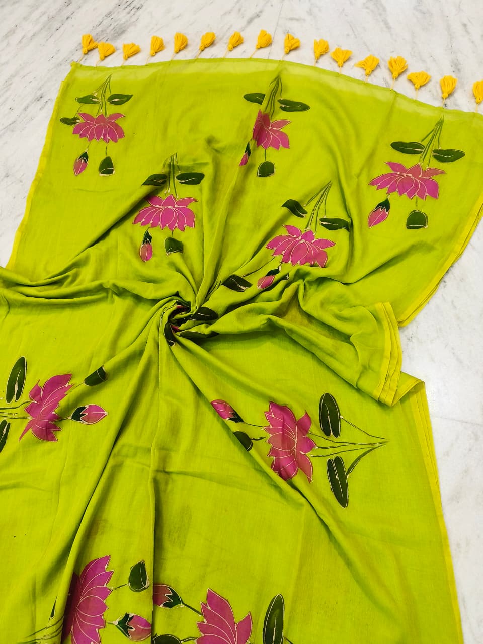 Podmosmita Mul Cotton Saree