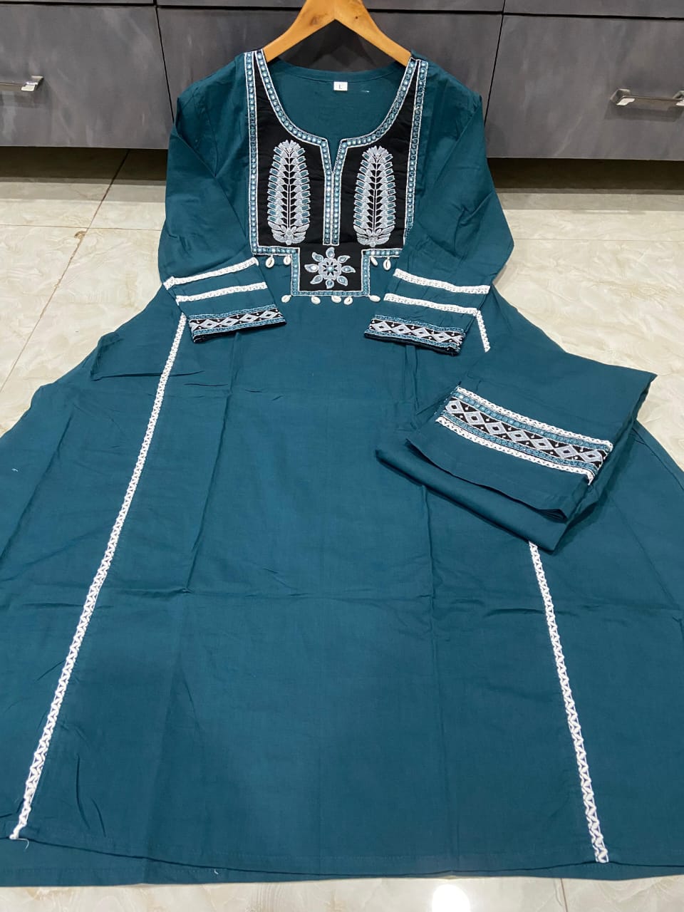 Sweet Moments Cotton Kurti Set