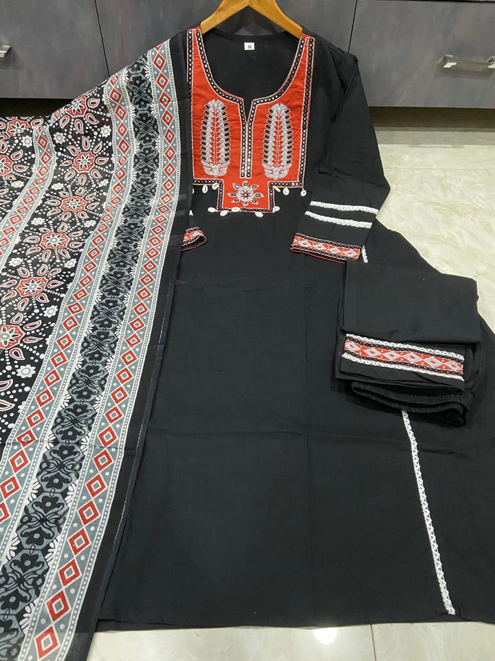 Sweet Moments Cotton Kurti Set