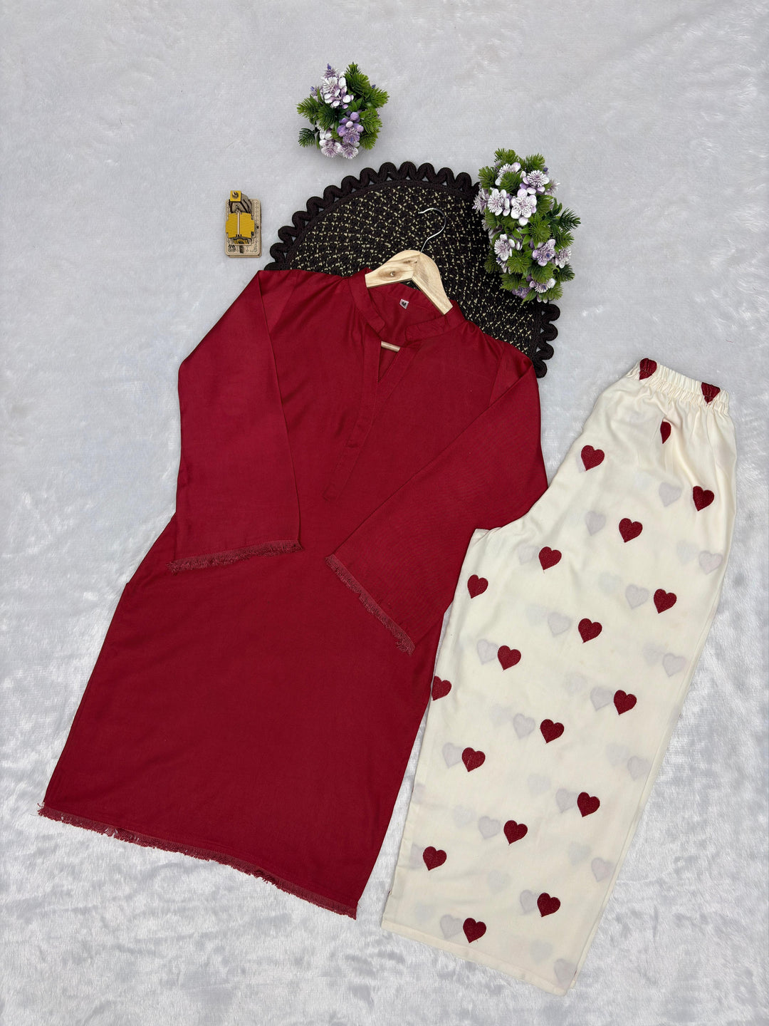 Love In The Air Rayon Co-Ord Sets