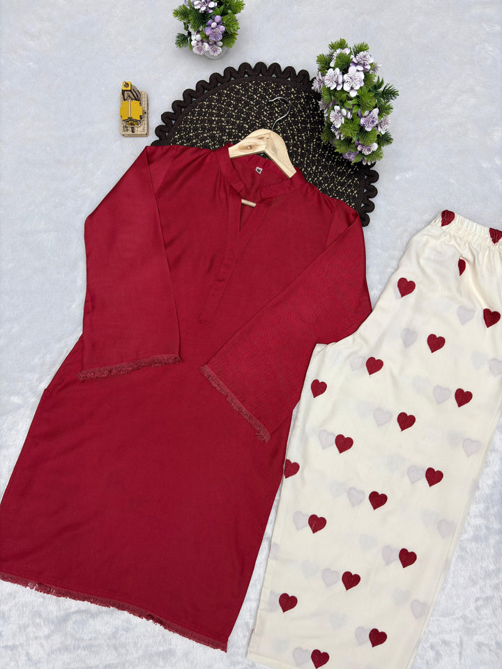 Love In The Air Rayon Co-Ord Sets