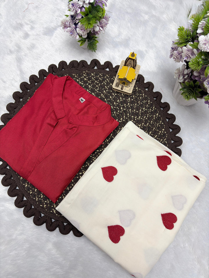 Love In The Air Rayon Co-Ord Sets