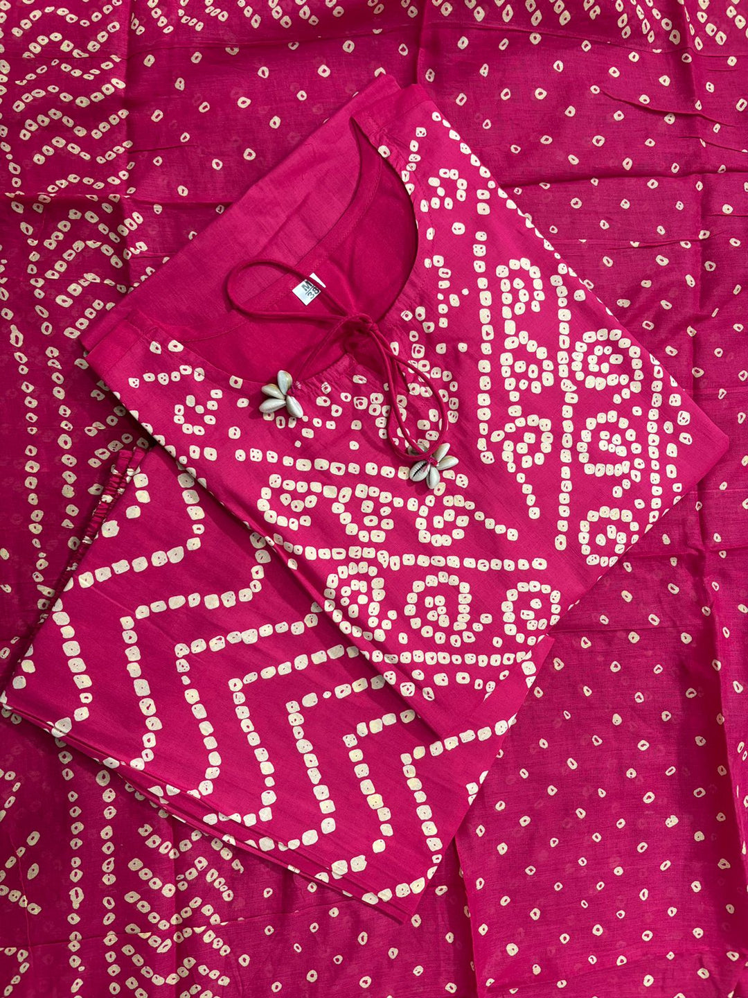 Crispy Cute Cotton Kurti Set
