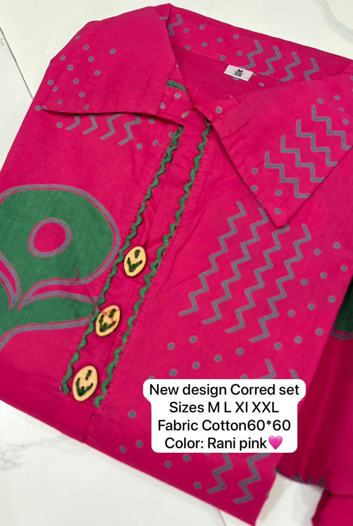 Rushberry Cotton Kurti Set