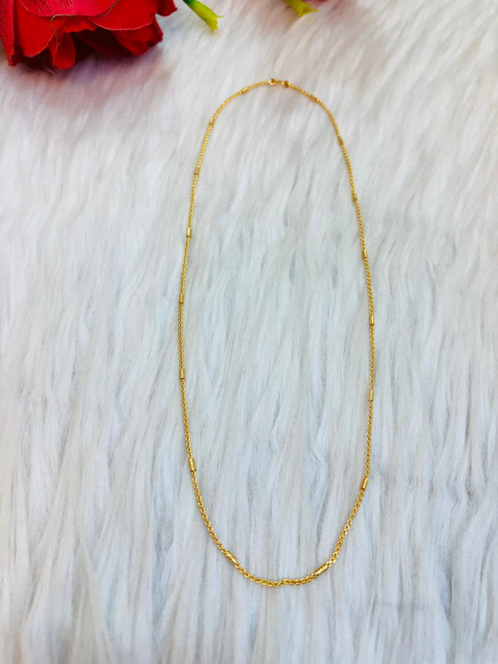 Maximum Elegance -Gold Plated Chain