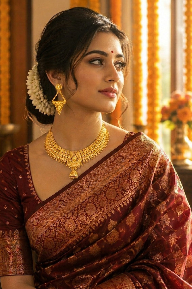 The radiance that shines - Necklace Set