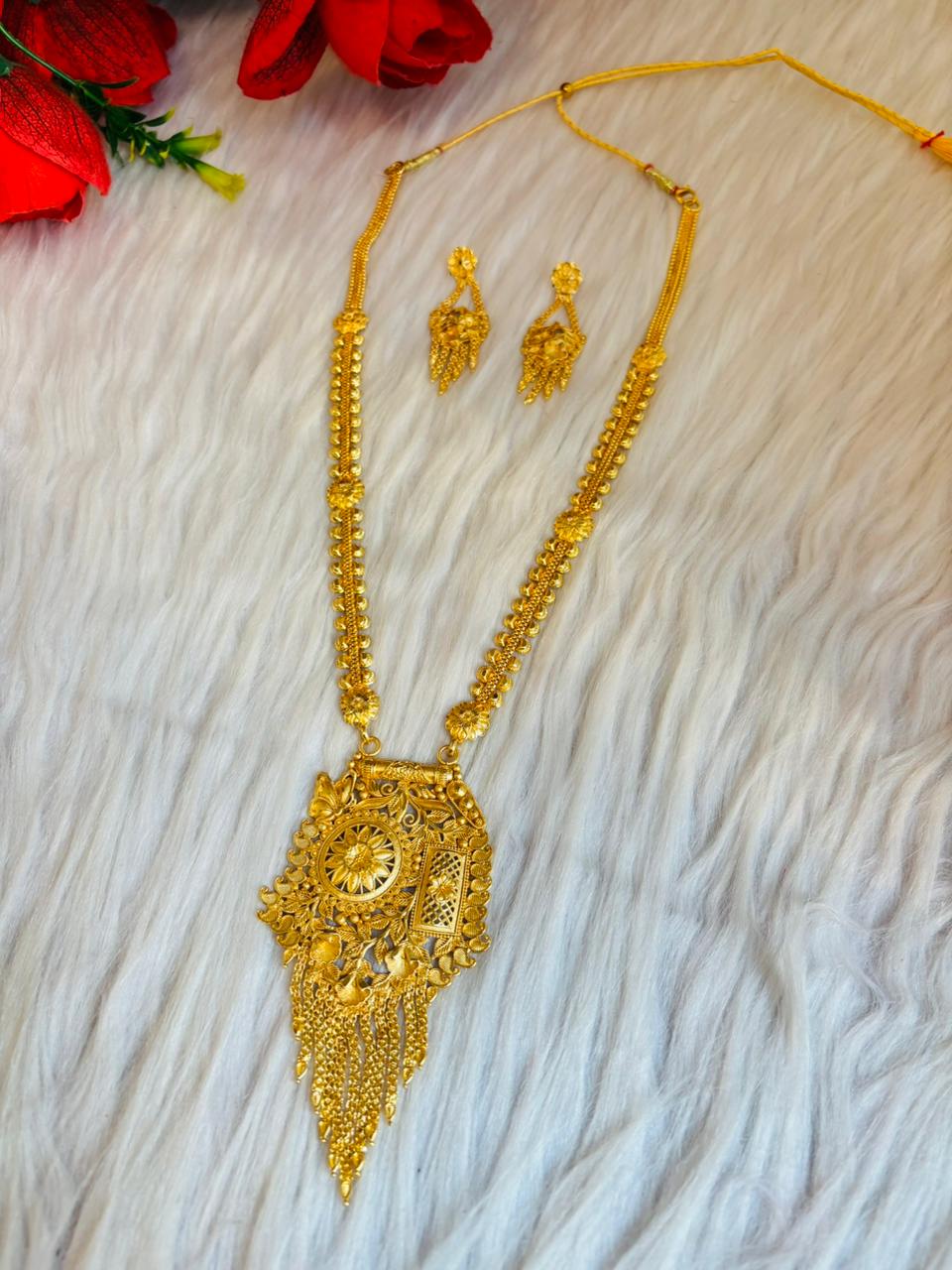 Poetry Of Royalty-Necklace & Earring Set
