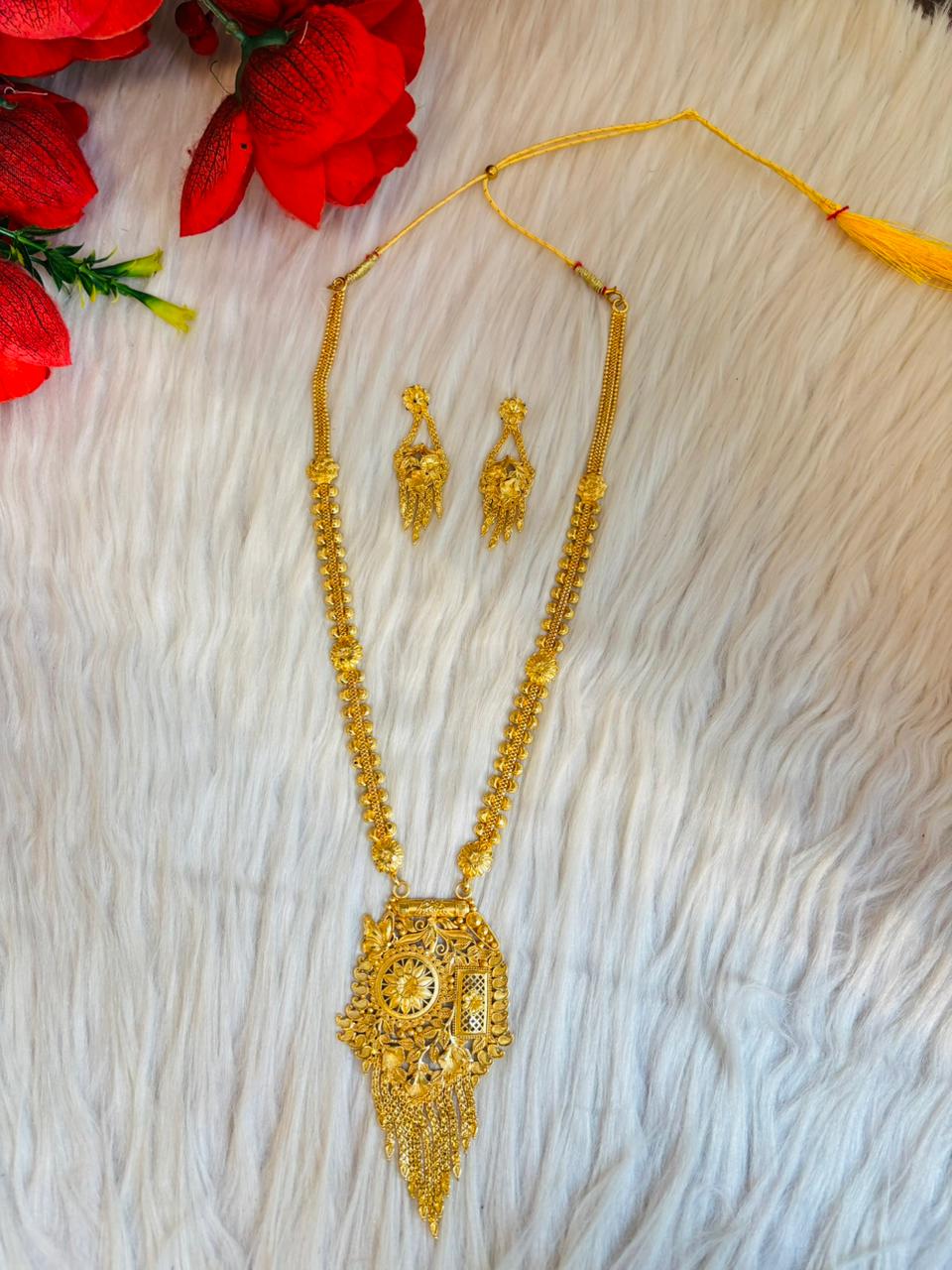 Poetry Of Royalty-Necklace & Earring Set