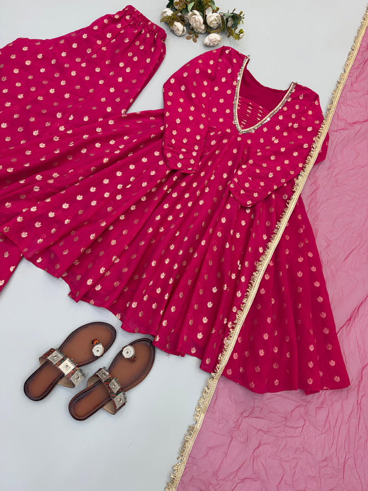 Rain of Romance Designer Sharara Set