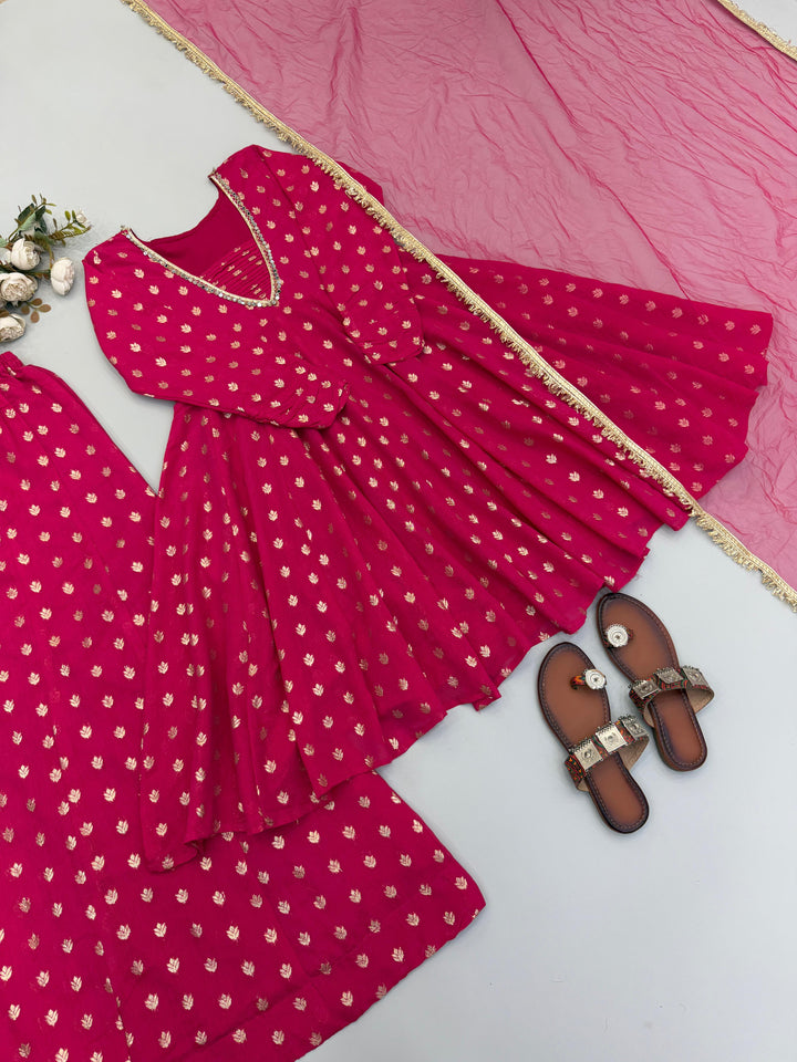 Rain of Romance Designer Sharara Set