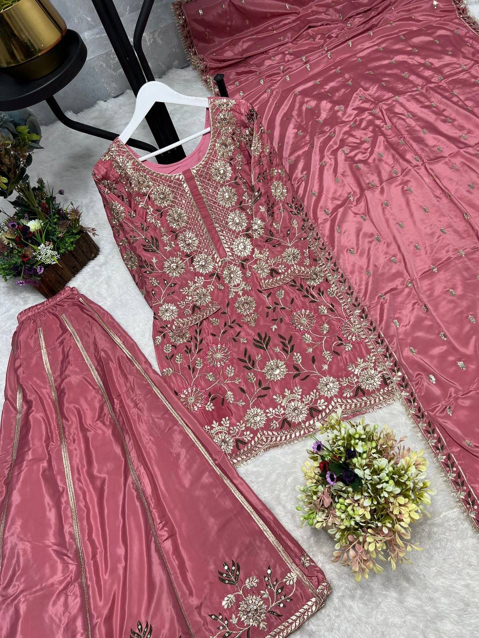 Endless Spring Designer Sharara Set