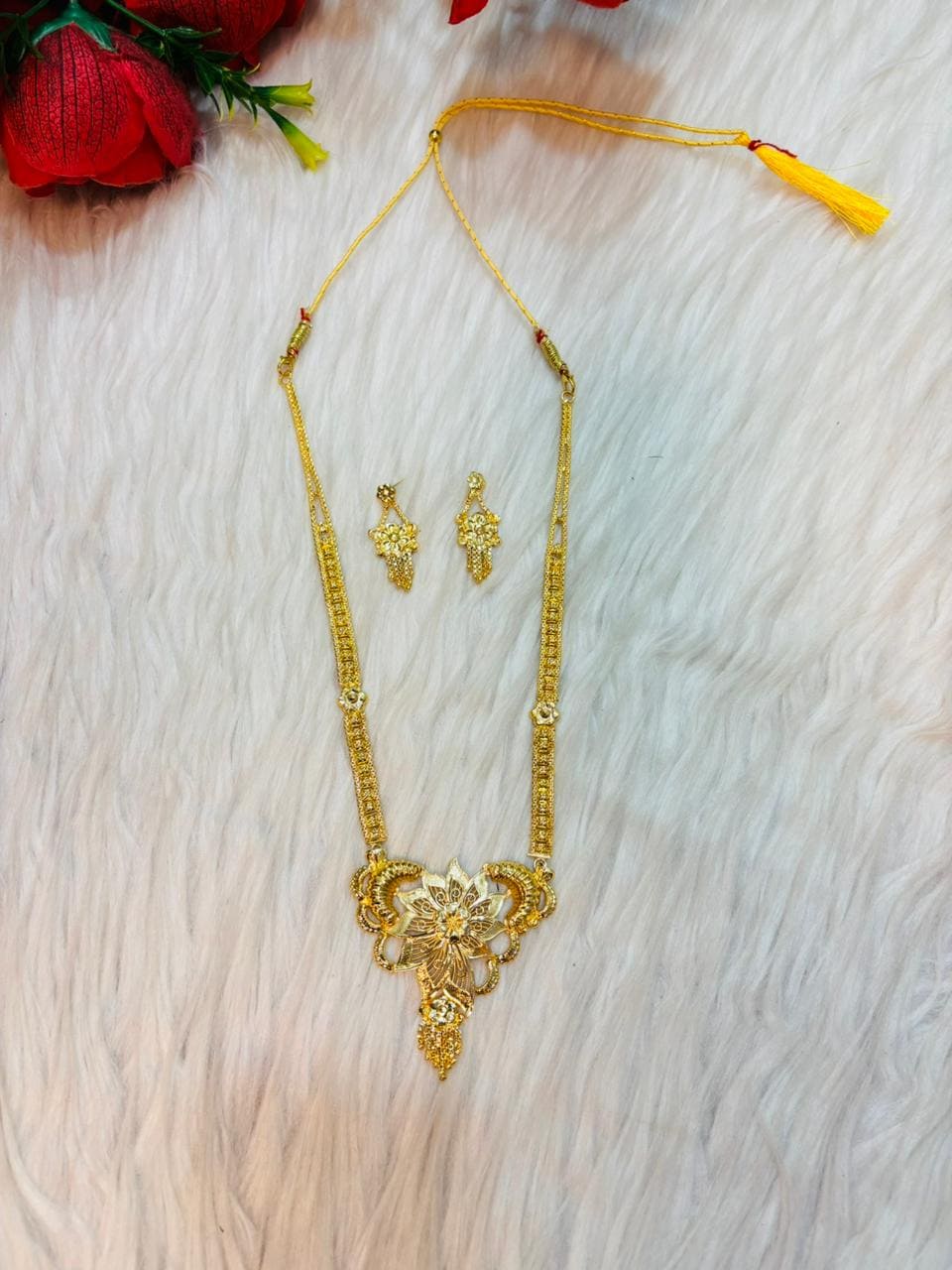 Emperor Elegance-Necklace & Earring Set