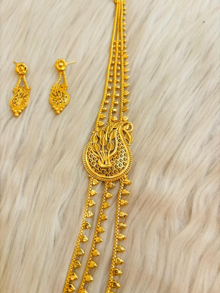 Royal Feather - Necklace Set