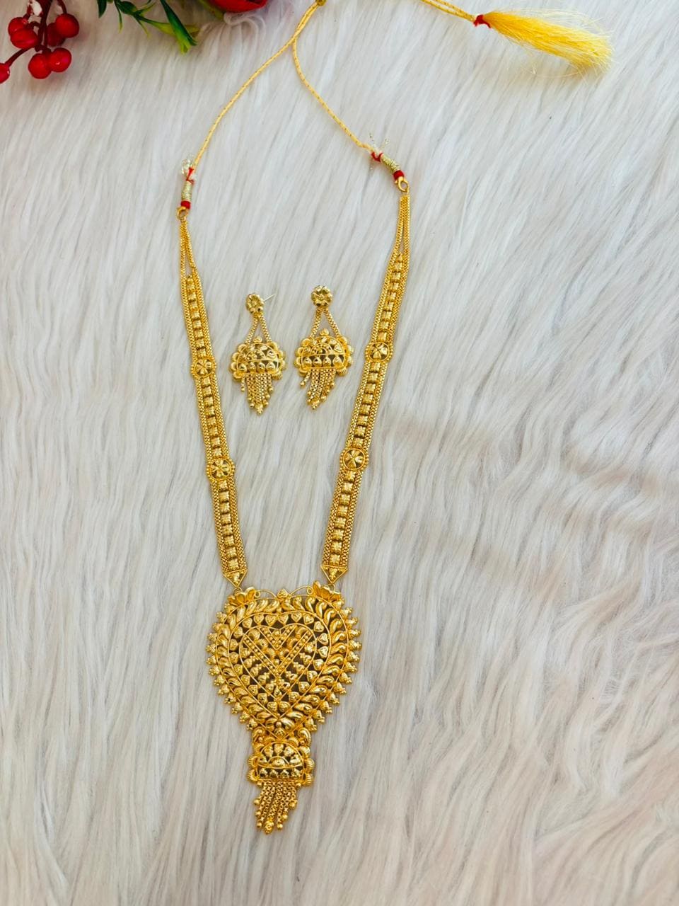 Every Beat for You-Necklace & Earring Set