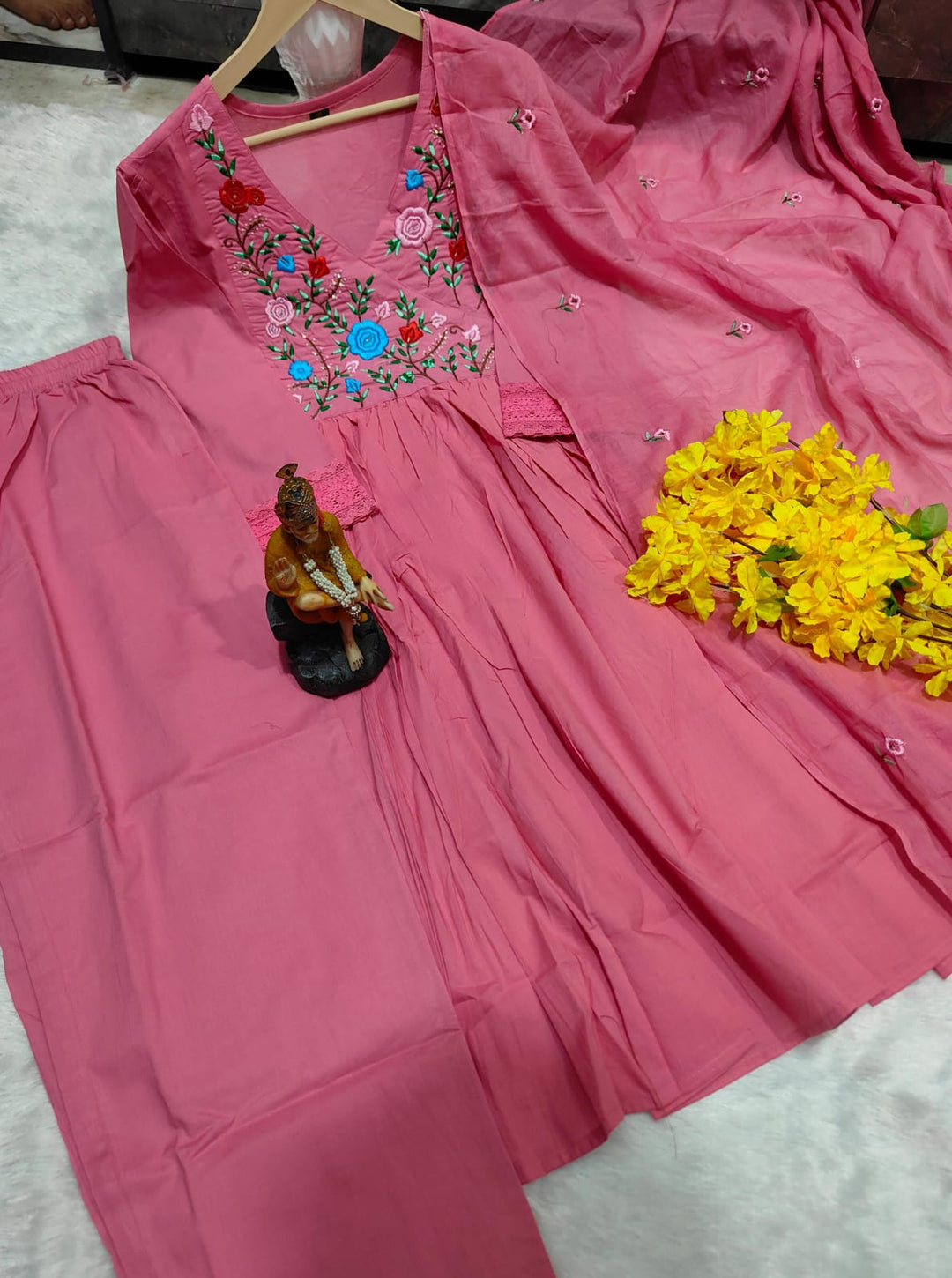 First Blush Cotton Kurti Set