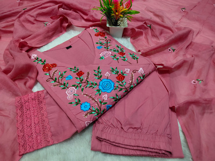 First Blush Cotton Kurti Set