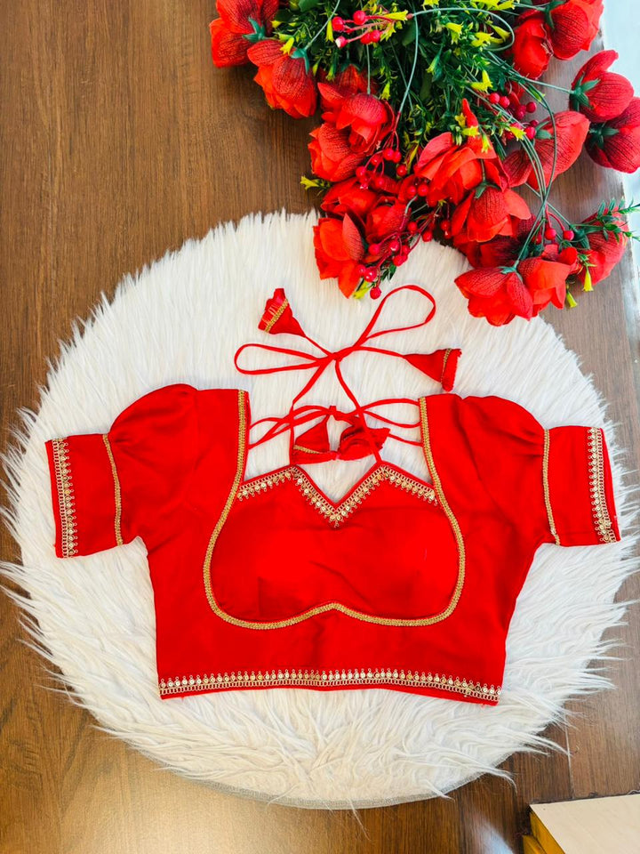 A Touch Of Tradition Masaba Style Blouse