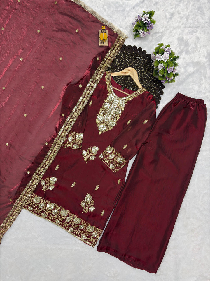 Queen's Desire Designer Sharara Set