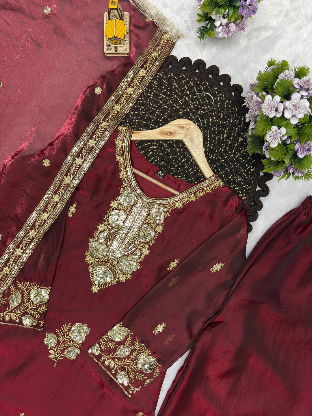 Queen's Desire Designer Sharara Set