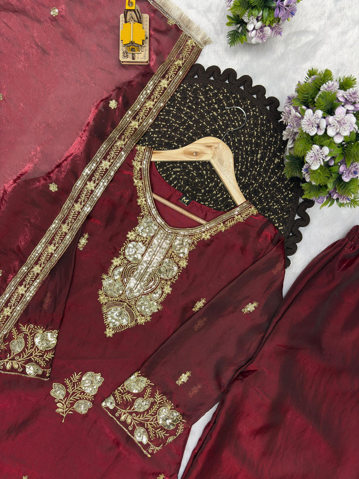 Queen's Desire Designer Sharara Set