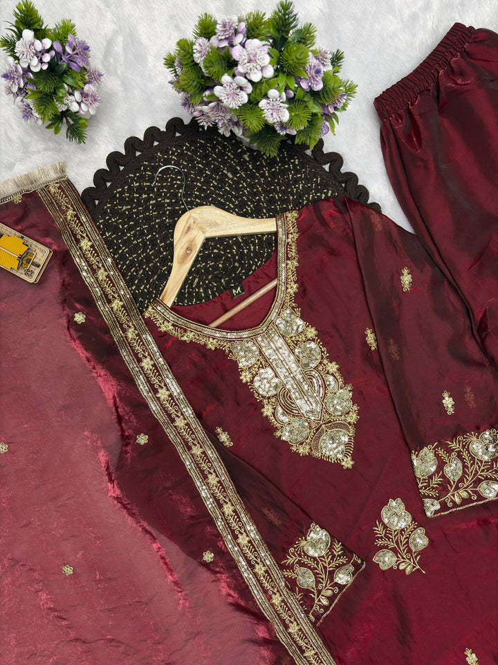 Queen's Desire Designer Sharara Set