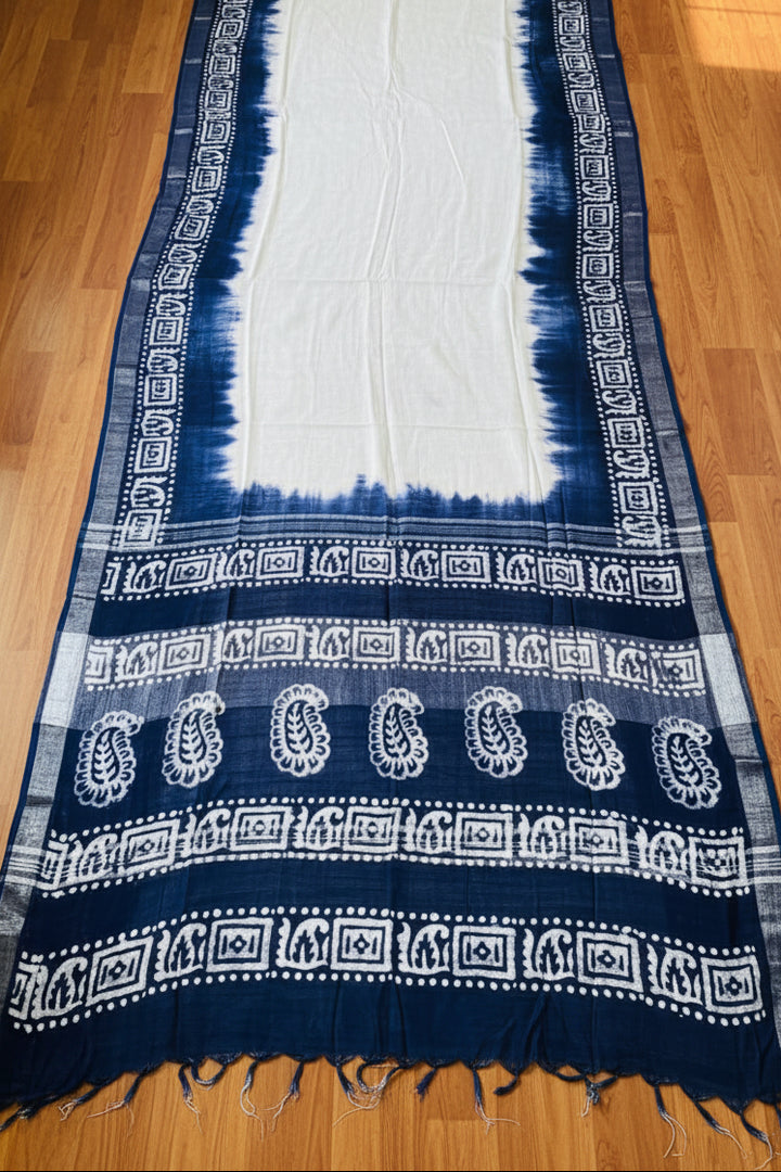 Mrinmoyee (মৃন্ময়ী) Cotton Linen Saree