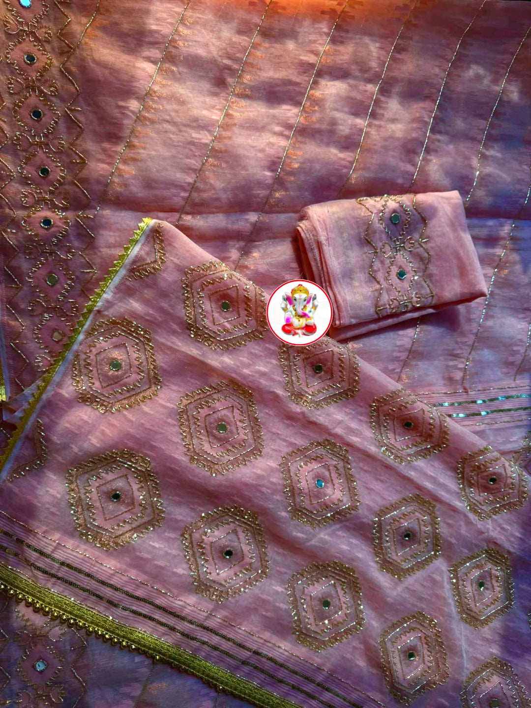 Monihar Kardana Jamdani Saree