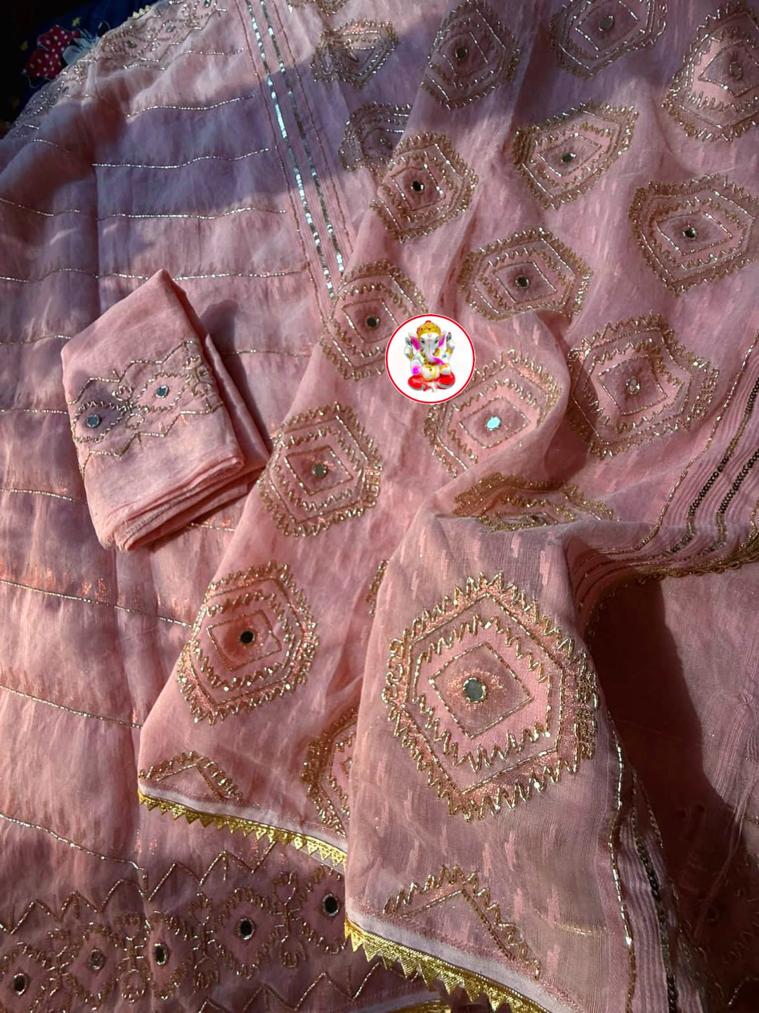 Monihar Kardana Jamdani Saree