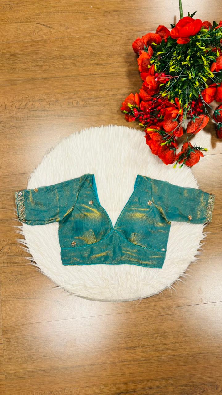 Mysterious Beauty -Fendy Silk Blouse